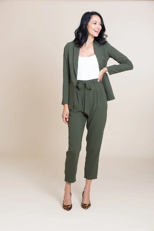 The Sienna Blazer - Evergreen