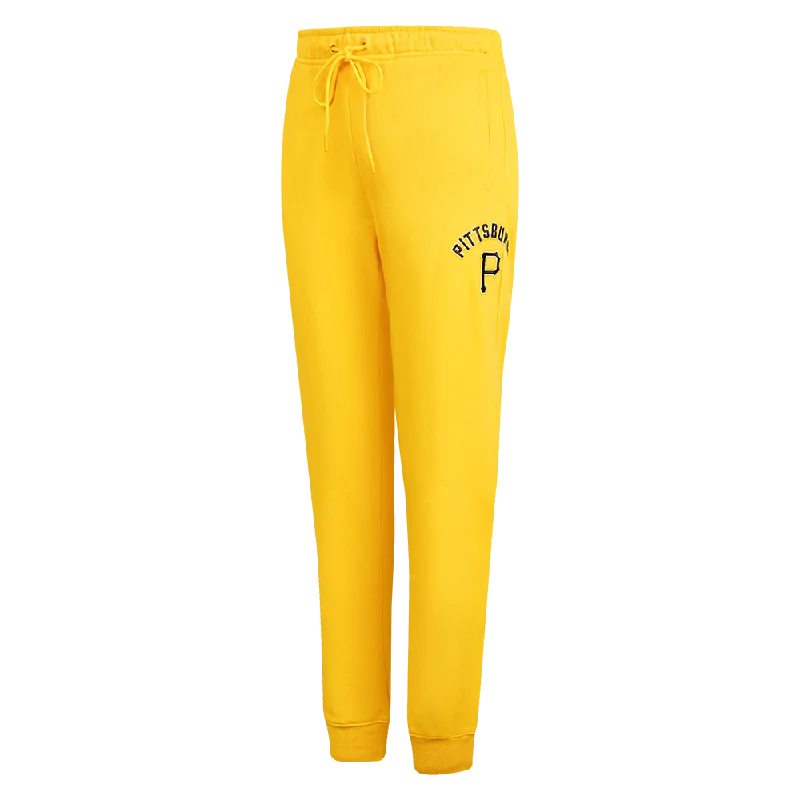 MLB PITTSBURG PIRATES CLASSIC WOMEN'S FLEECE SWEATPANT (YELLOW)