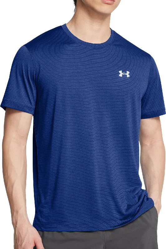 Under Armour Launch Short Sleeve Mens Running Top - Blue