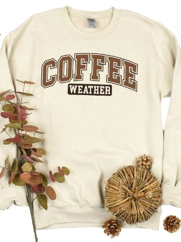 Coffee Weather Unisex Heavy Blend Crewneck Sweatshirt