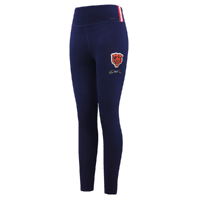 NFL CHICAGO BEARS PRO PREP HW JERSEY WOMEN'S LEGGING (MIDNIGHT NAVY)