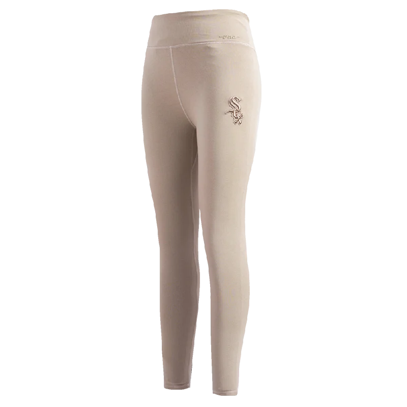 MLB CHICAGO WHITE SOX NEUTRAL WOMEN'S JERSEY LEGGING (TAUPE)