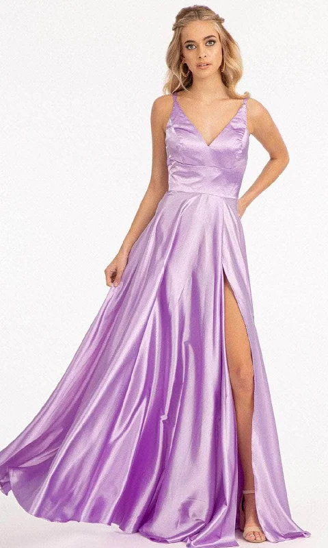 Elizabeth K GL1991 - Strappy High Slit Affordable Prom Dress