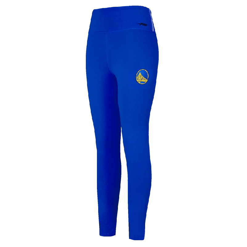 NBA GOLDEN STATE WARRIORS RETRO CLASSIC WOMEN'S JERSEY LEGGING (ROYAL BLUE)