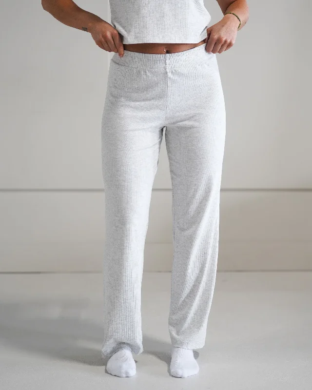 Luxe Lounge Pants - Heather Gray