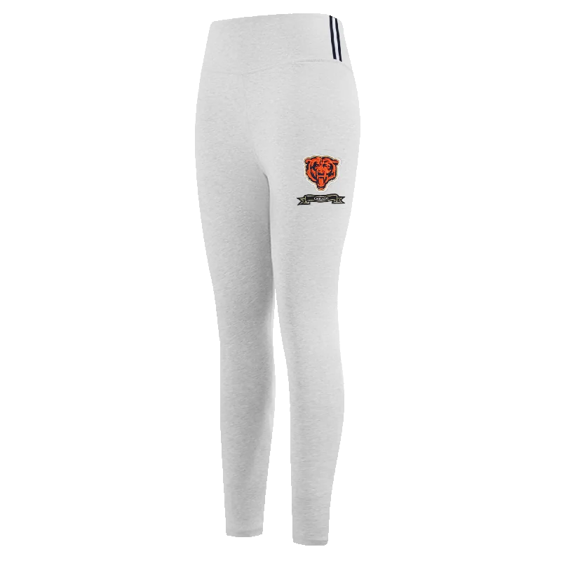 NFL CHICAGO BEARS PRO PREP HW JERSEY WOMEN'S LEGGING (HEATHER GREY)