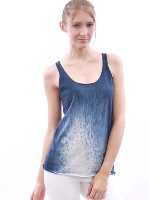 Hand Sprayed Tank Top