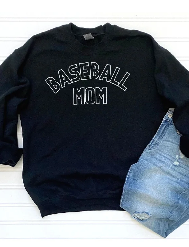 Baseball Mom Unisex Heavy Blend™ Crewneck Sweatshirt - Many Colors