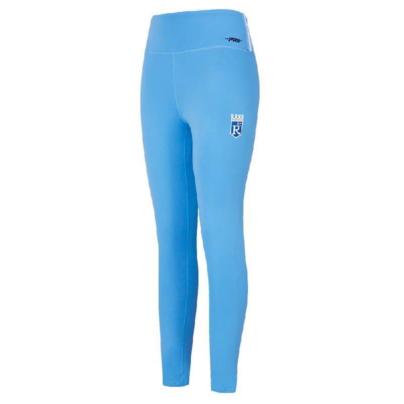 MLB KANSAS CITY ROYALS RETRO CLASSIC WOMEN'S JERSEY LEGGING (UNIVERSITY BLUE)