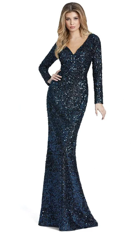 Ieena Duggal - 26445 Sequined Mermaid Dress