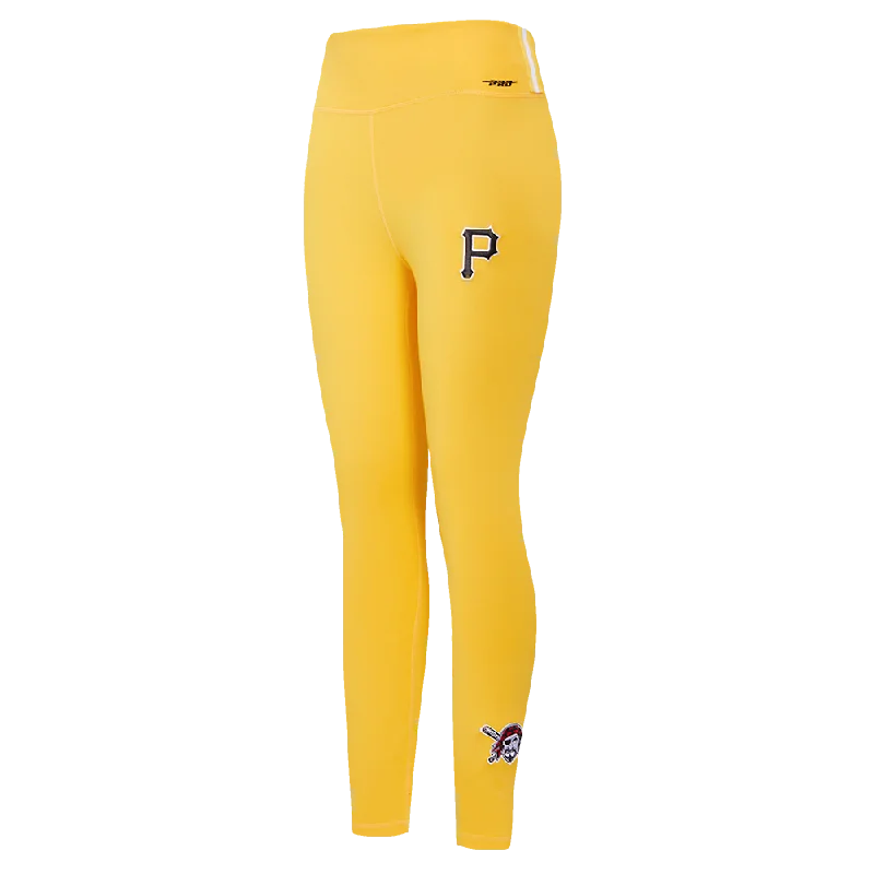 MLB PITTSBURG PIRATES CLASSIC WOMEN'S JERSEY LEGGING (YELLOW)