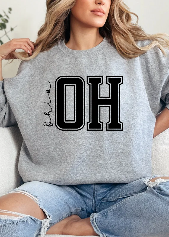 OH OHIO GRAPHIC PULLOVER