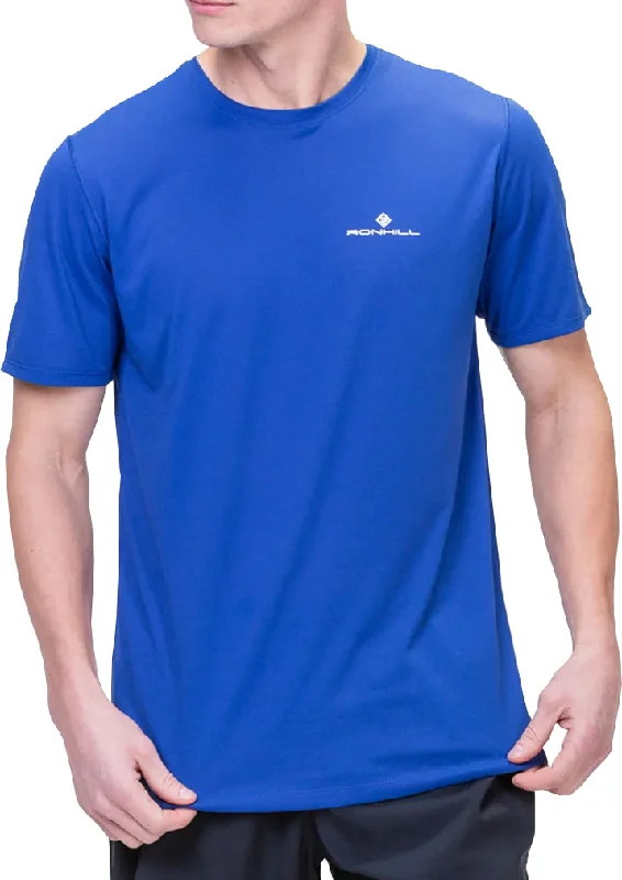 Ronhill Core Short Sleeve Mens Running Top - Blue