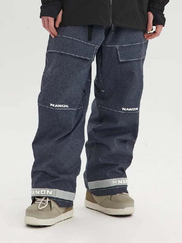 Men's Nandn Just Cool Snowboard Jeans Snow Pants