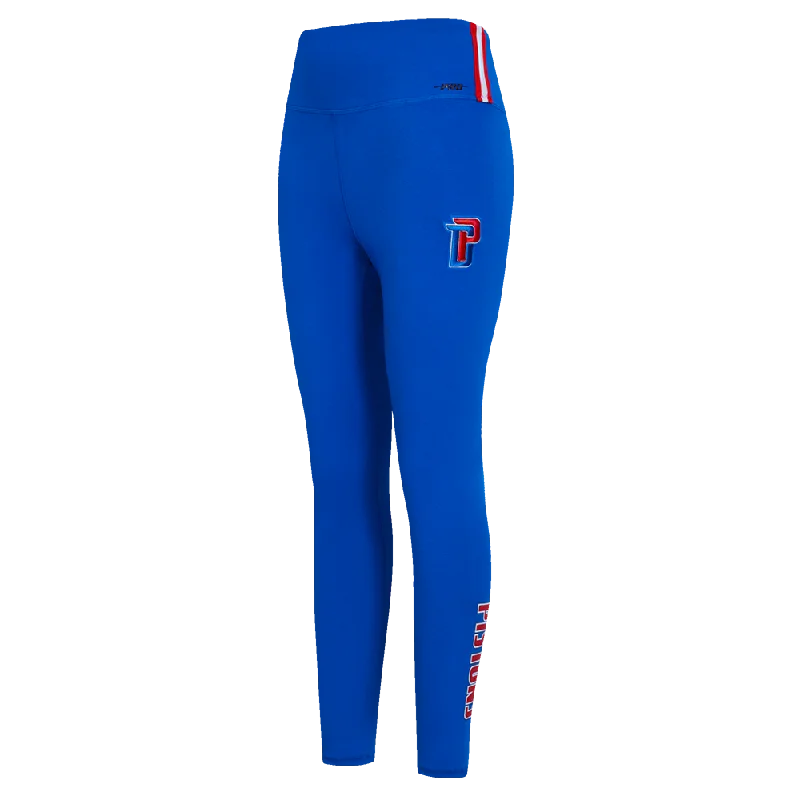 NBA DETROIT PISTONS CLASSIC WOMEN'S JERSEY LEGGING (ROYAL BLUE)