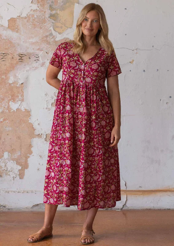 Promenade Dress Cranberry