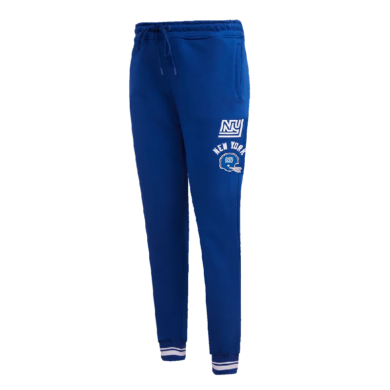 NFL NEW YORK GIANTS RETRO CLASSIC WOMEN'S RIB SWEATPANT (DODGER BLUE)