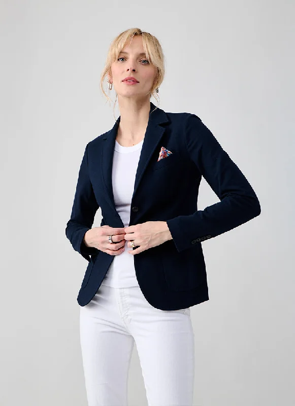 Rey Fleece 2 Button Pocket Blazer