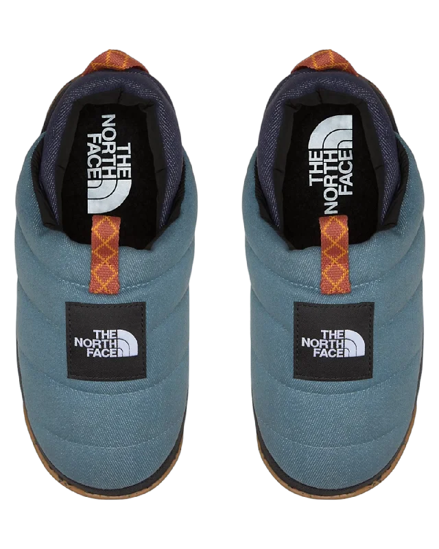 The North Face Women's Nuptse Mule Denim - Light Denim/Tnf Black