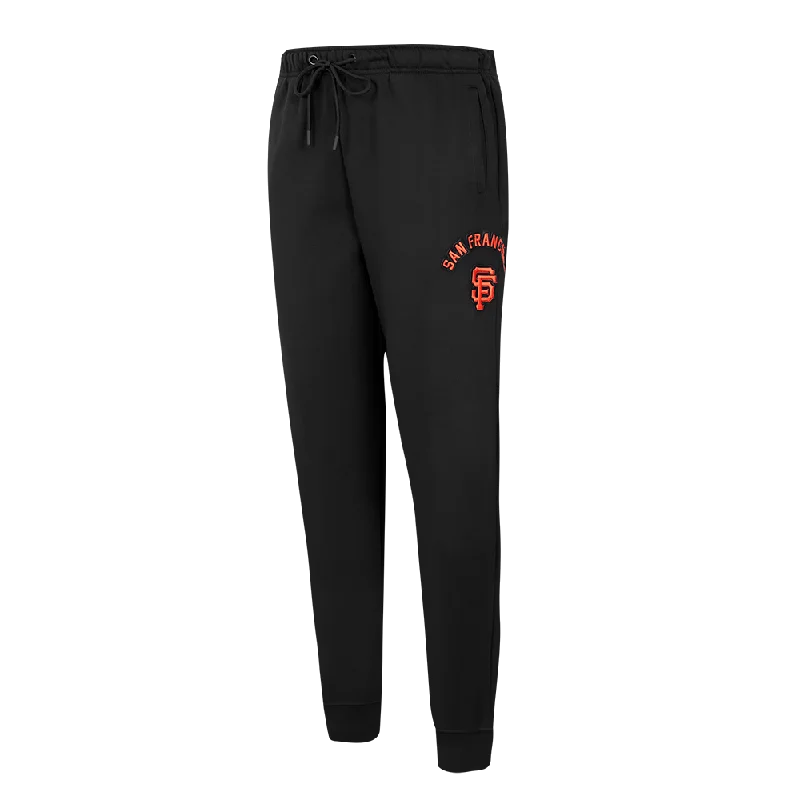 MLB SAN FRANCISCO GIANTS CLASSIC WOMEN'S FLEECE SWEATPANT (BLACK)