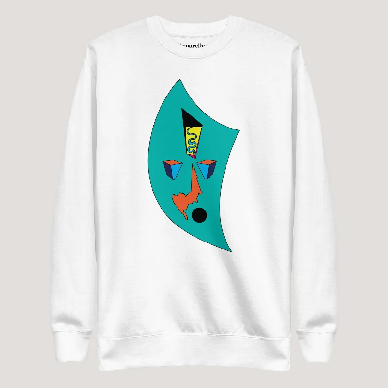 Abstract Modern Art Sweatshirt, Comfortable Fashionable Sweater,  Graphic Print sweater   Contemporary Art Sweatshirt, Bold and Fashionable Sweater